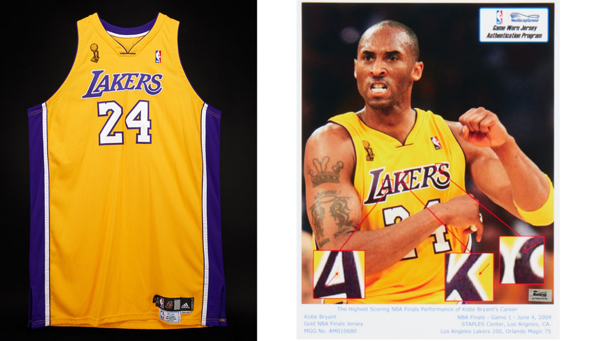 Camiseta Kobe Bryant Lakers (Foto: Sotheby's)