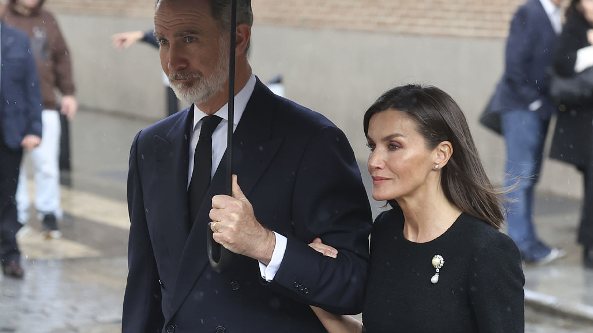 Letizia funeral Fernando Gómez-Acebo (Foto: Gtres)