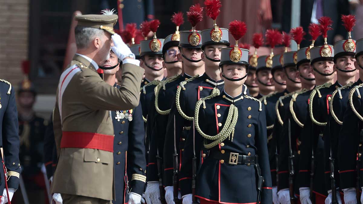 Felipe VI y Leonor