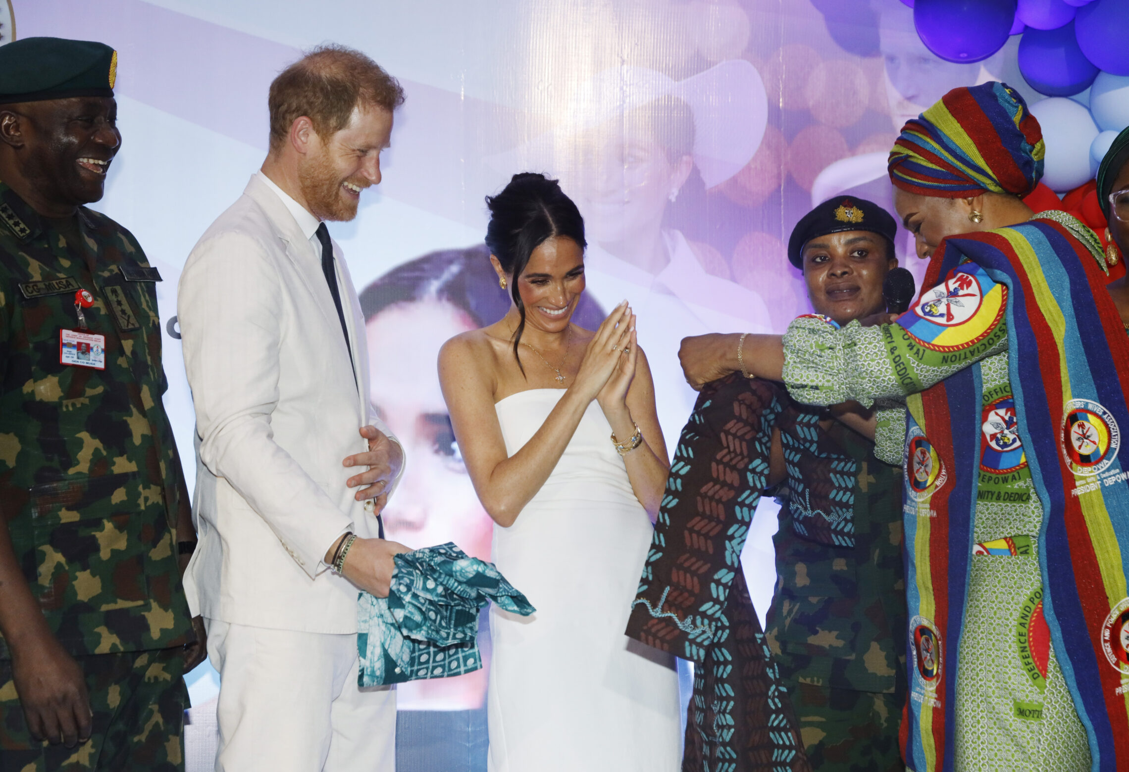 Meghan y Harry Nigeria 