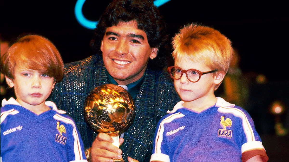 balon de oro maradona