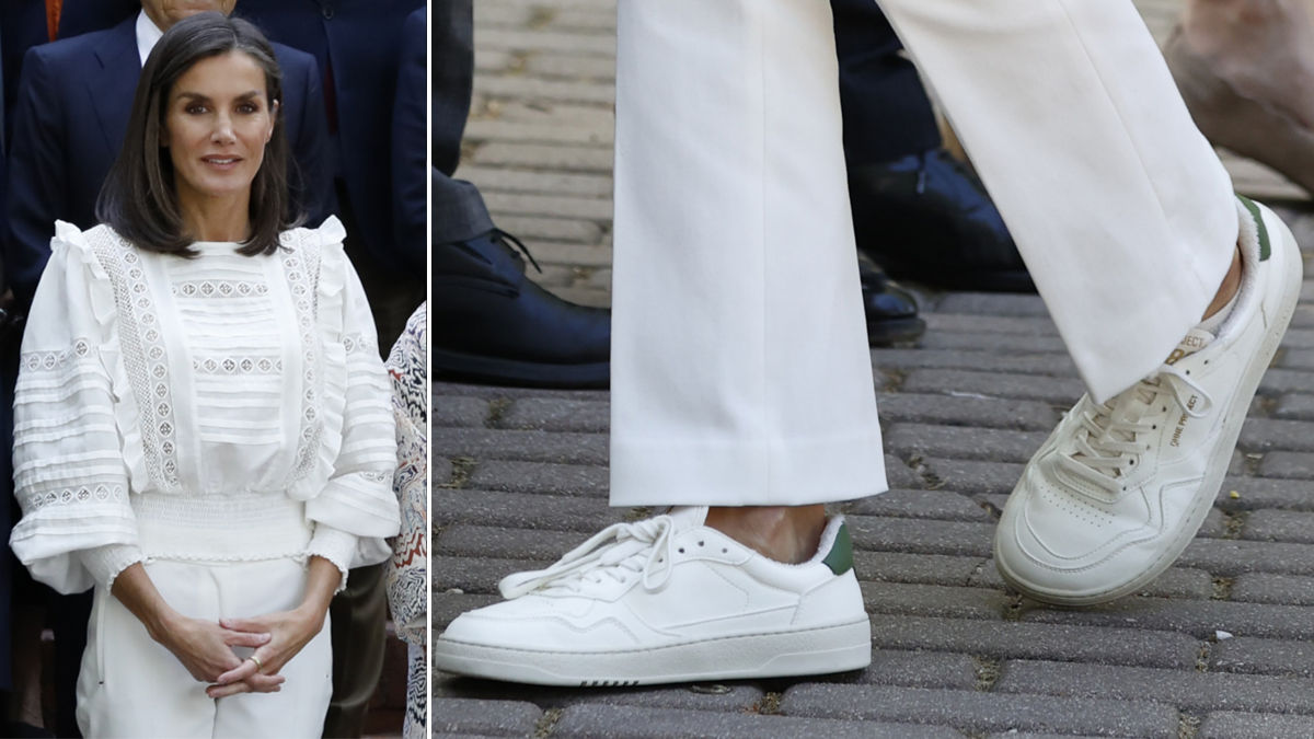 Letizia blusa Uterqüe (Foto: Gtres)