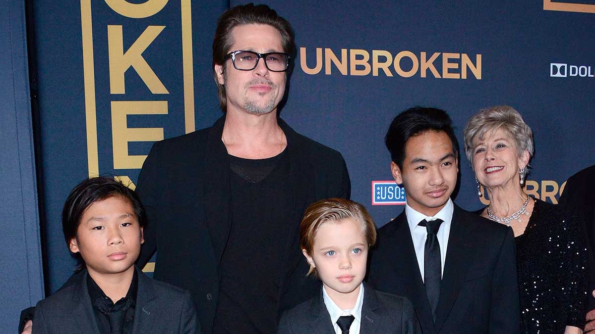 Brad Pitt e hijos