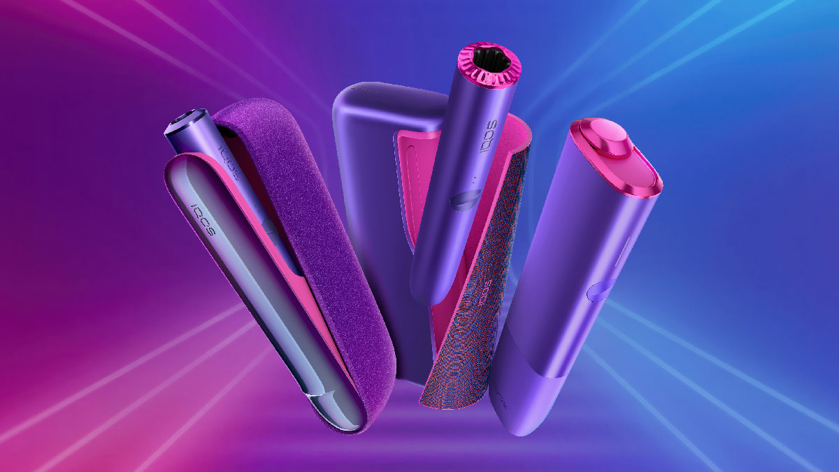 iqos iluma neon purple