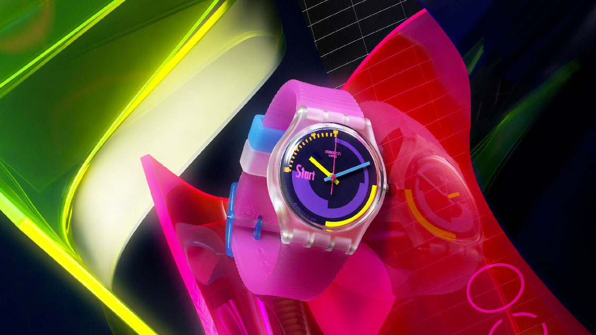 relojes swatch neon