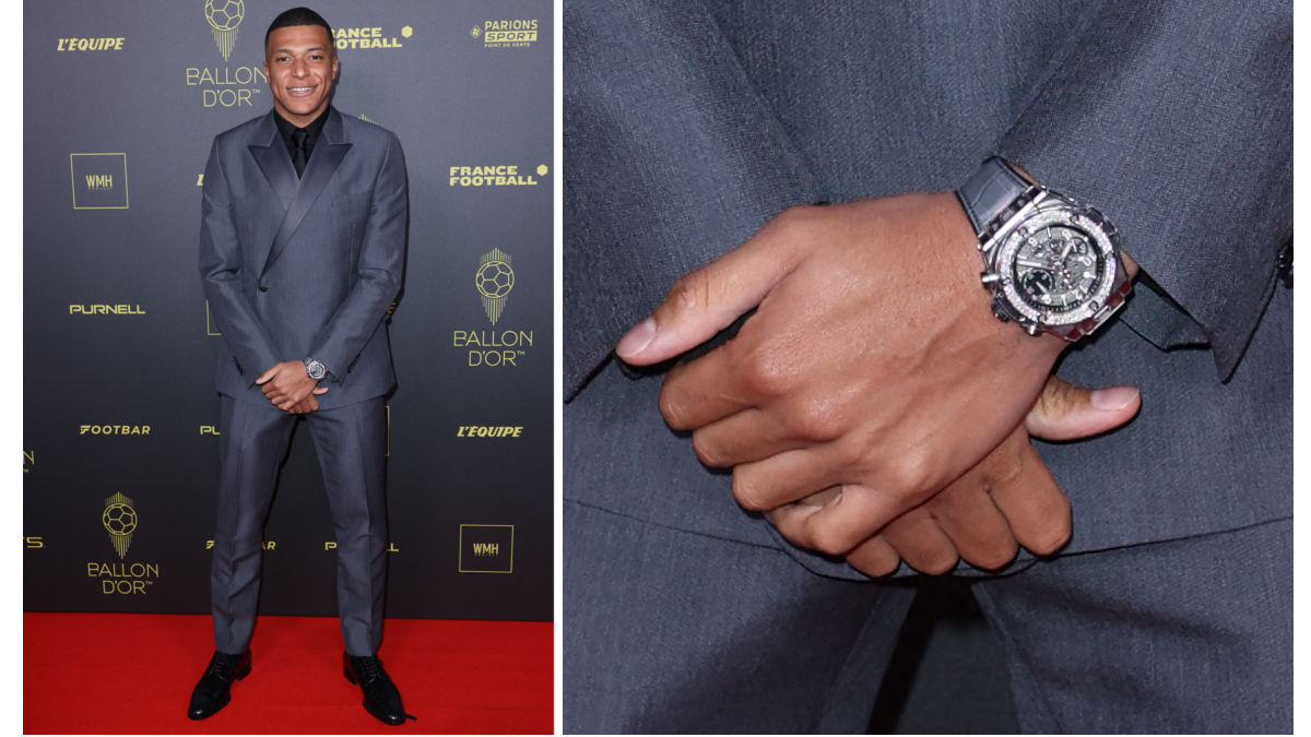 Kylian Mbappé colección relojes futbolistas (Foto: Gtres)