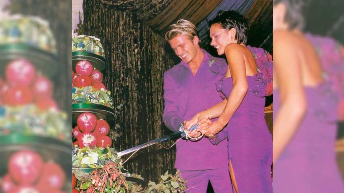 David y Victoria Beckham boda 