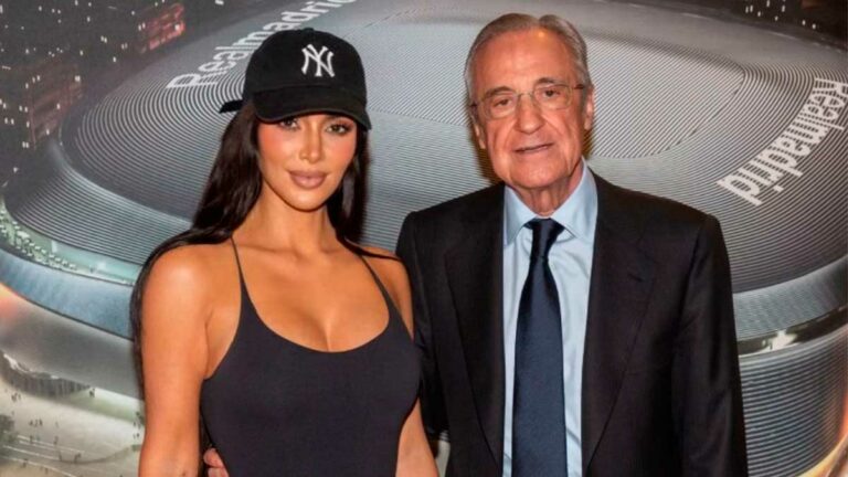 Kim Kardashian y Florentino Pérez