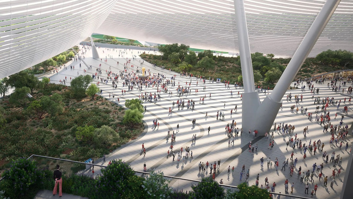 estadio fútbol más grande (Foto: OUALALOU+CHOI)