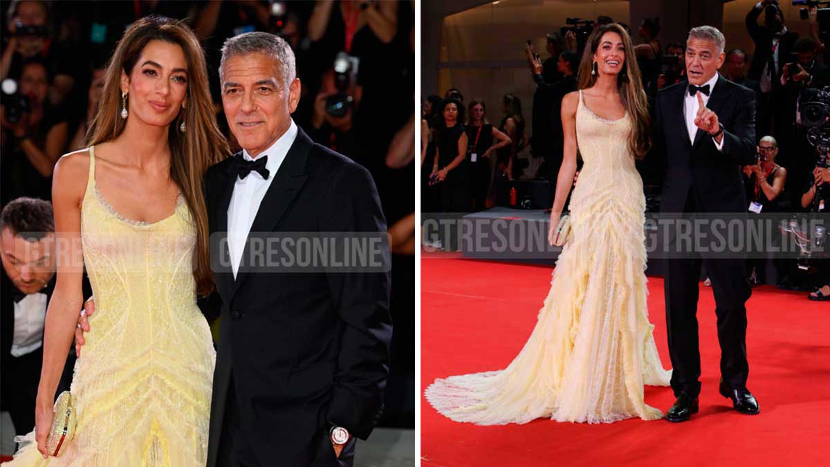 George y Amal Clooney 