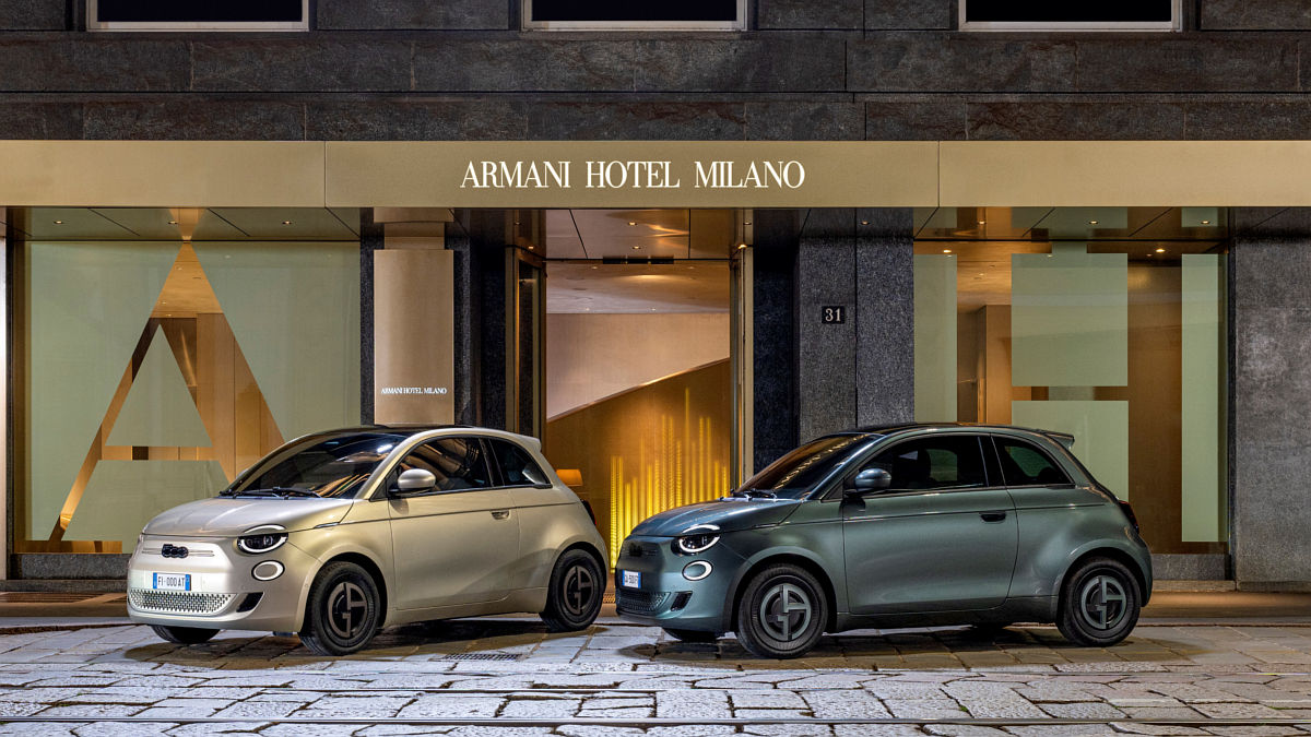 500e Giorgio Armani (Foto: Stellantis)