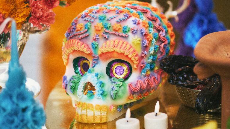 calavera altar muertos