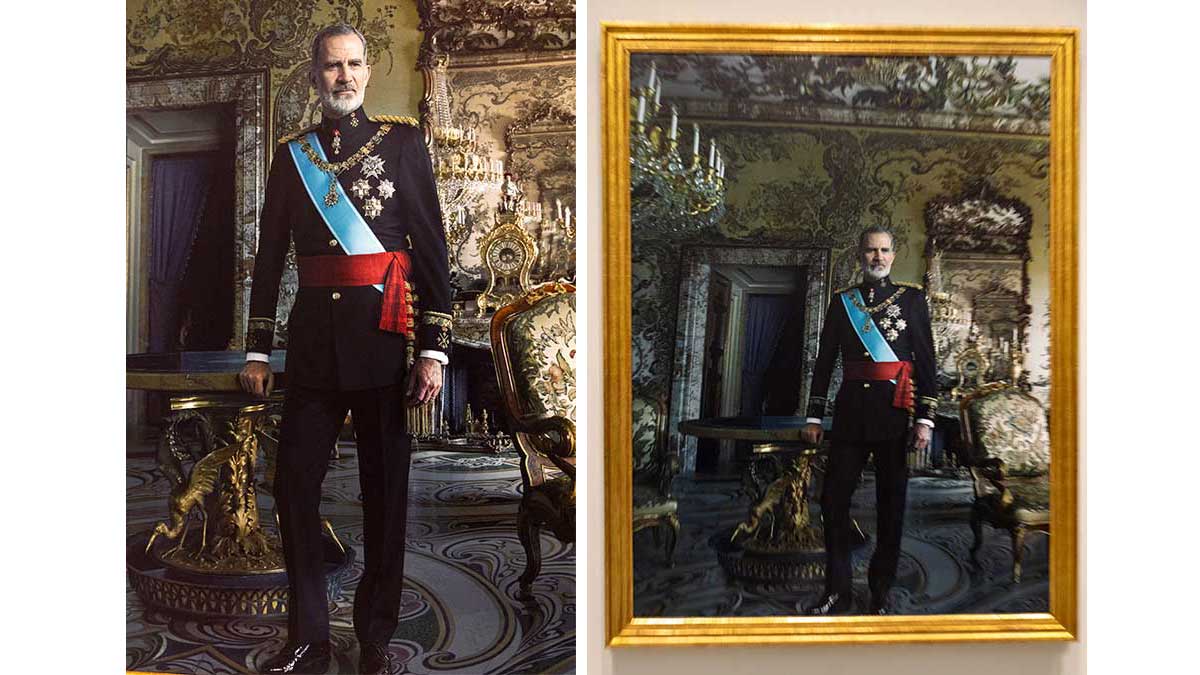 Cuadro Felipe VI 