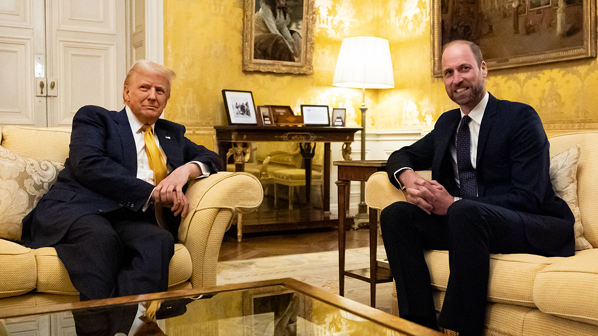 Donald Trump y príncipe William 