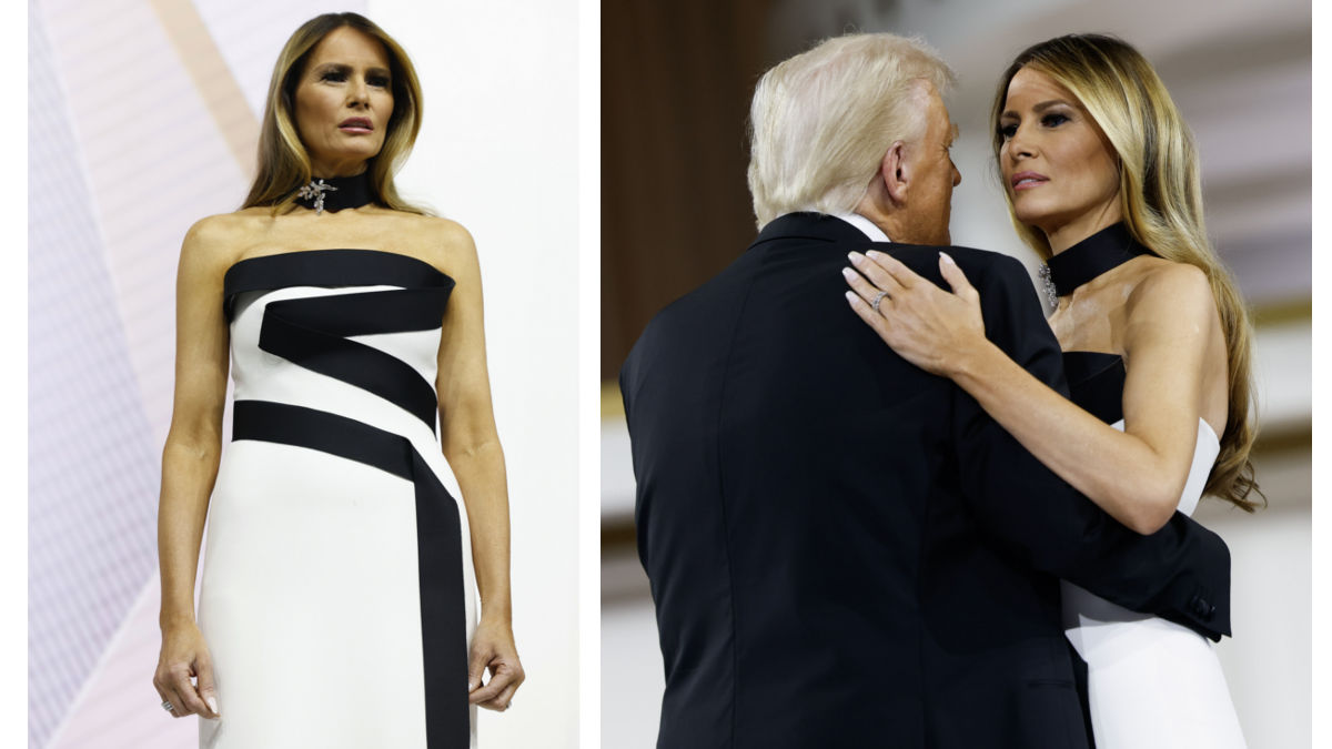 Melania baile Trump (Foto; Gtres)