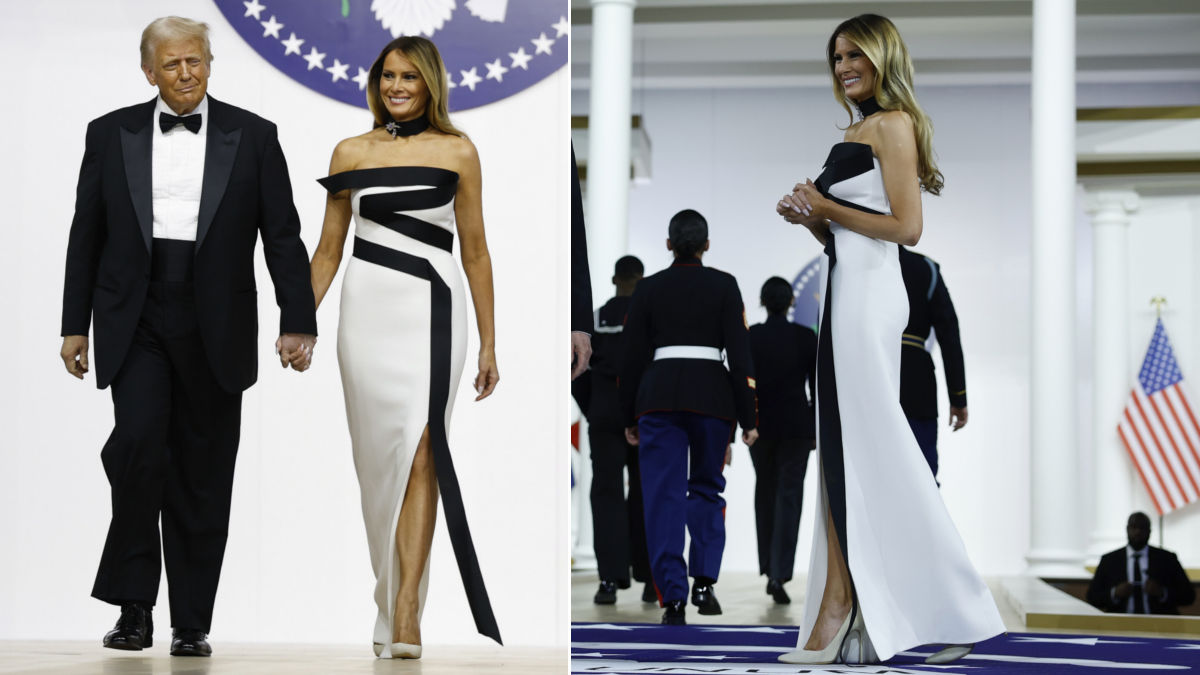 Melania baile Trump (Foto; Gtres)