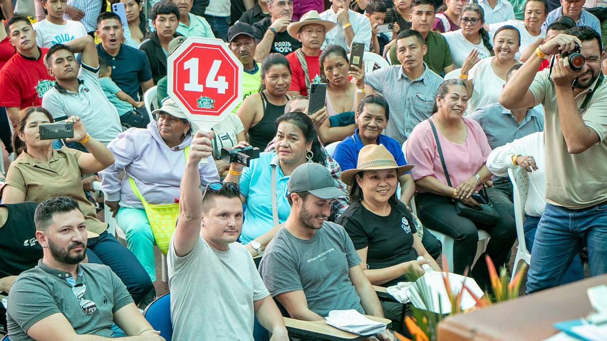 Subasta café CoffeFest (Foto: CoffeFest/Comité de Cafeteros del Cauca) 