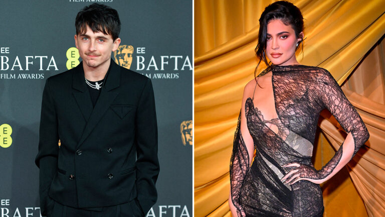 Timothée Chalamet y Kylie Jenner