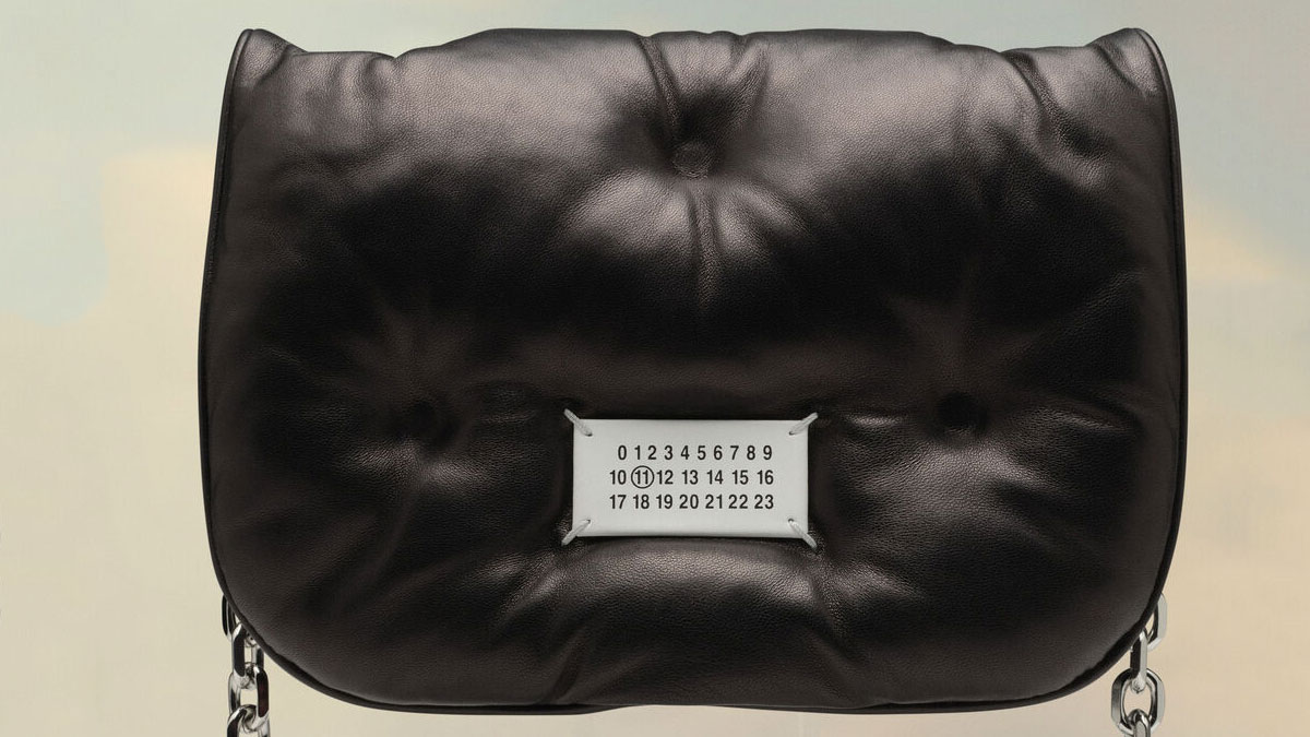 bolso acolchado maison margiela