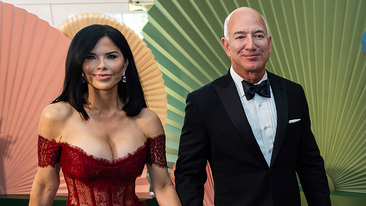 Lauren Sánchez y Jeff Bezos 