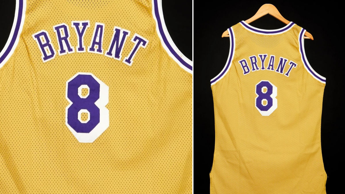 Camisetas Michael Jordan Kobe Bryant Sotheby's (Foto: Sotheby's)